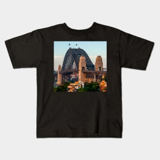 Sydney Harbour Bridge, Sydney, NSW, Australia Kids T-Shirt